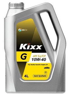 Масло моторное GS Kixx G SJ 10w40 4л полусинтетика