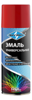 Эмаль универсальная акриловая SKYRON "КРАСНАЯ" (RAL 3020) (аэрозоль) 520мл. SR-13020