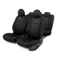 Авточехлы "AUTOPROFI Standart Pattern" PAT-1102 BK/BK паттерн полиэстер, 11пр, чёрный