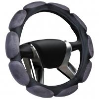 Чехол на руль "AZARD спонж 10" OPLA0085 M, d=38см, серый