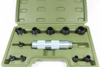 Набор просечек со сменными насадками 11пр.(3,,4,6,8,10,12,14,16,18,20мм) в кейсе ДЕЛО 376511