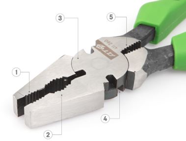 Пассатижи комбинированные 260мм  411260 ДЕЛО ТЕХНИКИ