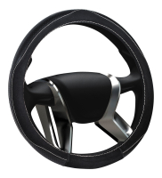 Чехол на руль "SENATOR Alaska" OPLS1001 замша, M, d=38см, черный
