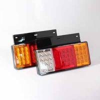 Стоп сигнал тройной, БЕЗ решетки с креплением, диодный (комплект L/R) 24V (ZC-A-068) LUNARIS