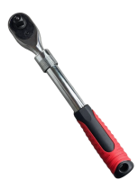 Трещотка 1/2" матовая телескопическая длина 315-455мм D109