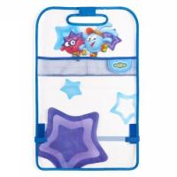 Защитная накидка на спинку переднего сиденья "AUTOPROFI Смешарики" SM/KMT-010 Krosh синий/голубой