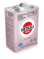 Масло трансмиссионное MITASU CVT FLUID NS-3 (NISSAN) синтетическое 4л MJ313