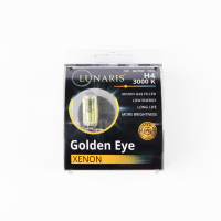 Лампы галогенные H4 12V 60/55W P43t Golden Eye (компл. 2шт) LUNARIS GYH4126055/2P