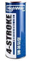 Масло моторное 4Т High Way 4-STROKE 5w30 SJ/CF  1л полусинтетическое