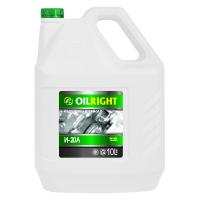 Масло веретенное OilRight И-20А 10л минеральное