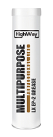 Смазка пластичная HighWay Multipurpose LX EP-2 400г (картуш)