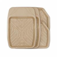 Коврик "AUTOPROFI" TER-150 BE ванночки, термопласт, 4 предмета, бежевый