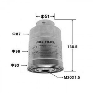 Фильтр топливный FC-321 FORCE FRF321 (MB220900) (Аналог VIC FC-321)
