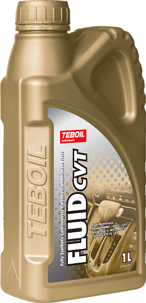 Масло трансмиссионное TEBOIL Fluid CVT 1л синтетическое