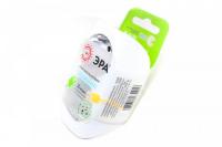 Тройник 2 гнезда, с заземлением, со шторками (белый) (10/60/1440) SP-2e-W ЭРА