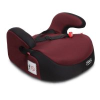 Удерживающее устройство для детей "SIGER Бустер" KRES4003 спелая вишня, 6-12 лет, 22-36 кг, группа 3