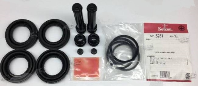 Ремкомплект суппортов мазда сх 7. T001-32-180c ремкомплект. Ремкомплект тормозного суппорта заднего мазда мпв. Ремкомплект переднего суппорта лансер 9. Ремкомплект суппорта переднего мазда 3.