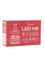 Комплект ламп светодиодных LUNARIS HB3 9-36V 6500K 110W 9000lm (EMC/CANBUS) (LED N9-HB3)