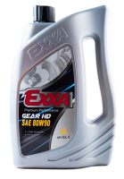 Масло трансмиссионное EXXA GEAR HD 80W90 GL-5  полусинтетическое, 4л. (Ю.Корея)