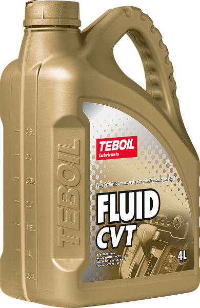 Масло трансмиссионное TEBOIL Fluid CVT 4л синтетическое
