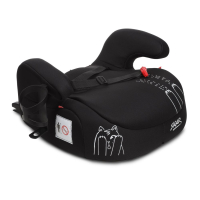 Удерживающее устройство для детей "SIGER Бустер FIX" KRES4002 черный шкода люкс, 6-12лет, 22-36 кг, группа 3