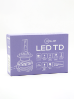 Комплект ламп светодиодных LUNARIS H4 9-36V 6500K 55W 4000lm (EMC/CANBUS) (LED TD-H4)