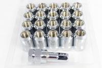 Гайка колесная с секретом дорогая шаг 1,25 (по 20 шт) Китай