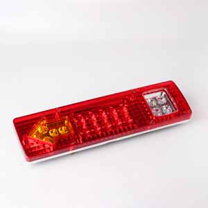 Стоп сигнал со стрелкой, тройной, диодный (комплект L/R) 24V (ZC-A-085A) LUNARIS