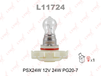 L11724 Лампа PSX24W 12V24W PG20/7 LYNXauto