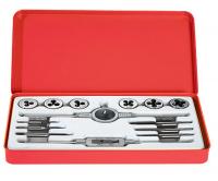 Набор метчиков и плашек  14пр.  77345 (М3-М10) MATRIX