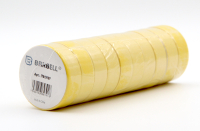 Изолента желтая 19мм*10м огнестойкая/морозостойкая BARBELL IT81910Y