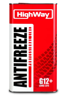 Антифриз HighWay Красный Long Life G12+ 5кг (-40С)