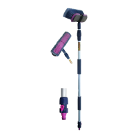 Щетка "CityUP" для мытья с телескопической ручкой CU-601  (с краном для воды)