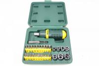 Набор отверток реверсивная, биты и голов.29пр.25556-Н29  Х