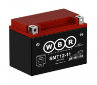 Аккумулятор WBR МОТО SMT12-11 (12V11Ah) прямая полярность (+-) 150*88*110