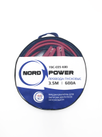 Провода пусковые NORD POWER 600A 3,5м (TBC-035-600) в сумке ПВХ