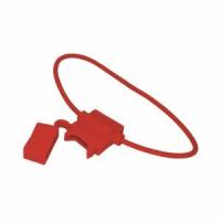 Держатель предохранителя типа Стандарт прямоугольный красный REXANT (Разъем)