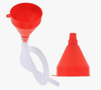 Воронка пластмассовая с сеткой D:82мм. H:105мм., с гибким шлангом D:15мм. L:54см. BARBELL FN9645