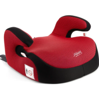 Удерживающее устройство для детей "SIGER Бустер FIX" KRES0185 красный, 6-12лет, 22-36 кг, группа 3