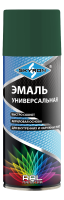 Эмаль универсальная акриловая SKYRON "ЗЕЛЕНЫЙ МОХ" (RAL 6005) (аэрозоль) 520мл. SR-16005
