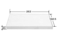 Фильтр салонный  FORCE ACF207 (AY685-NS009) (аналог VIC AC-207E)