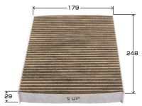 Фильтр салонный (угольный) FORCE AC-112EX (87139-30110) (аналог VIC AC-112EX)