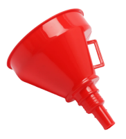 Воронка пластмассовая с сеткой, прямая, без шланга D:145мм. H:176мм. BARBELL FN9649