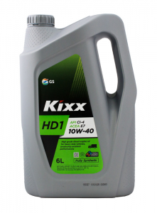Масло моторное GS Kixx HD1 10w40 CI-4 6л синтетика