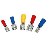 Коннектор плоский "мама" 6.3мм TD 2111/2114/HK8006/2-50 DP (6,3х2,5)