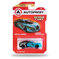 Игрушка машинка "SUPER CARS" АВТОПРОФИ  SUP-003 TF/BK, коллекционная 1:64