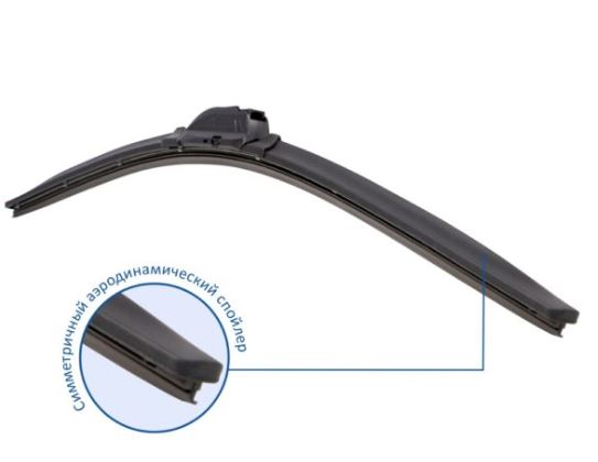 Щетка стеклоочистителя Goodyear PREMIUM 22"/55см всесезонная бескаркасная GY000442 (8 переходников)
