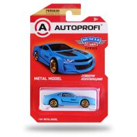 Игрушка машинка "MUSCLE CARS" АВТОПРОФИ MUS-003 BL, коллекционная 1:64