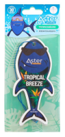 Ароматизатор подвесной "Акула" (Тропический бриз) ASTER AA-020-TB