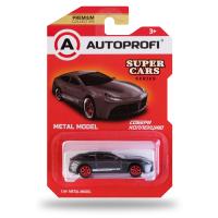 Игрушка машинка "SUPER CARS" АВТОПРОФИ  SUP-002 GY, коллекционная 1:64